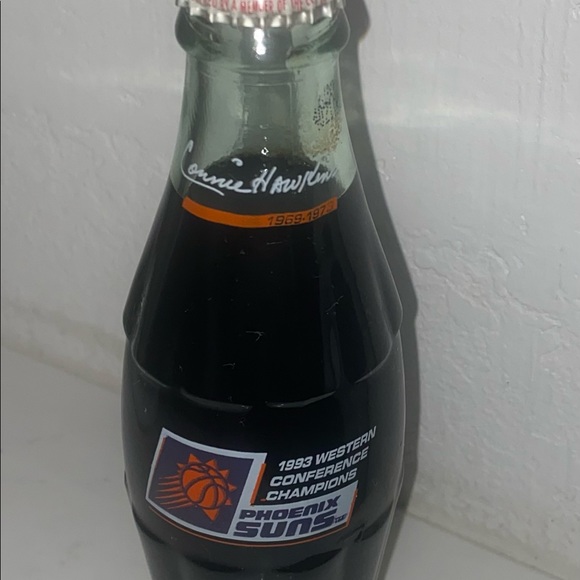 1993 NBA FINALS COCA COLA Unopened Bottle - COLLECTORS ITEM 8” Tall - Picture 2 of 8